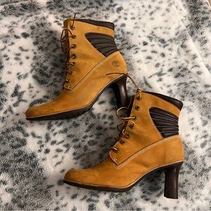 Timberland Women's Tan Leather Boots